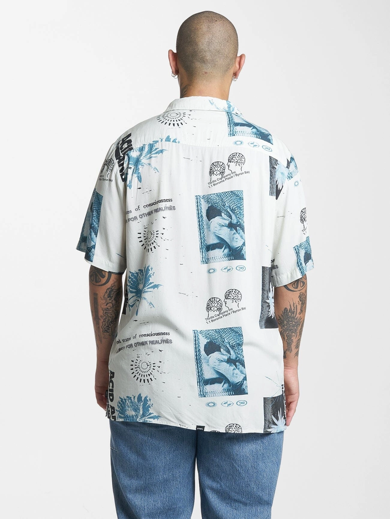 A & H Bowling Shirt - Heritage White