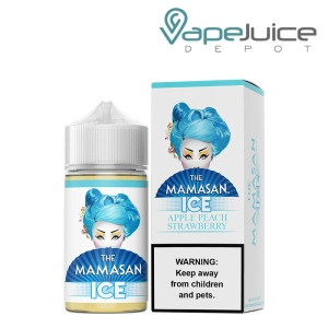 Apple Peach Strawberry ICE The Mamasan eLiquid 60ml