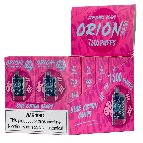 Blue Cotton Candy Orion Bar 7500
