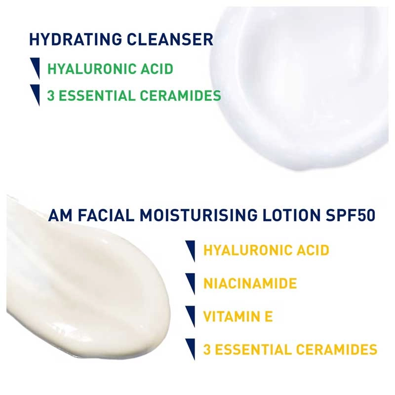 CeraVe Cleanse and Moisturise Bundle