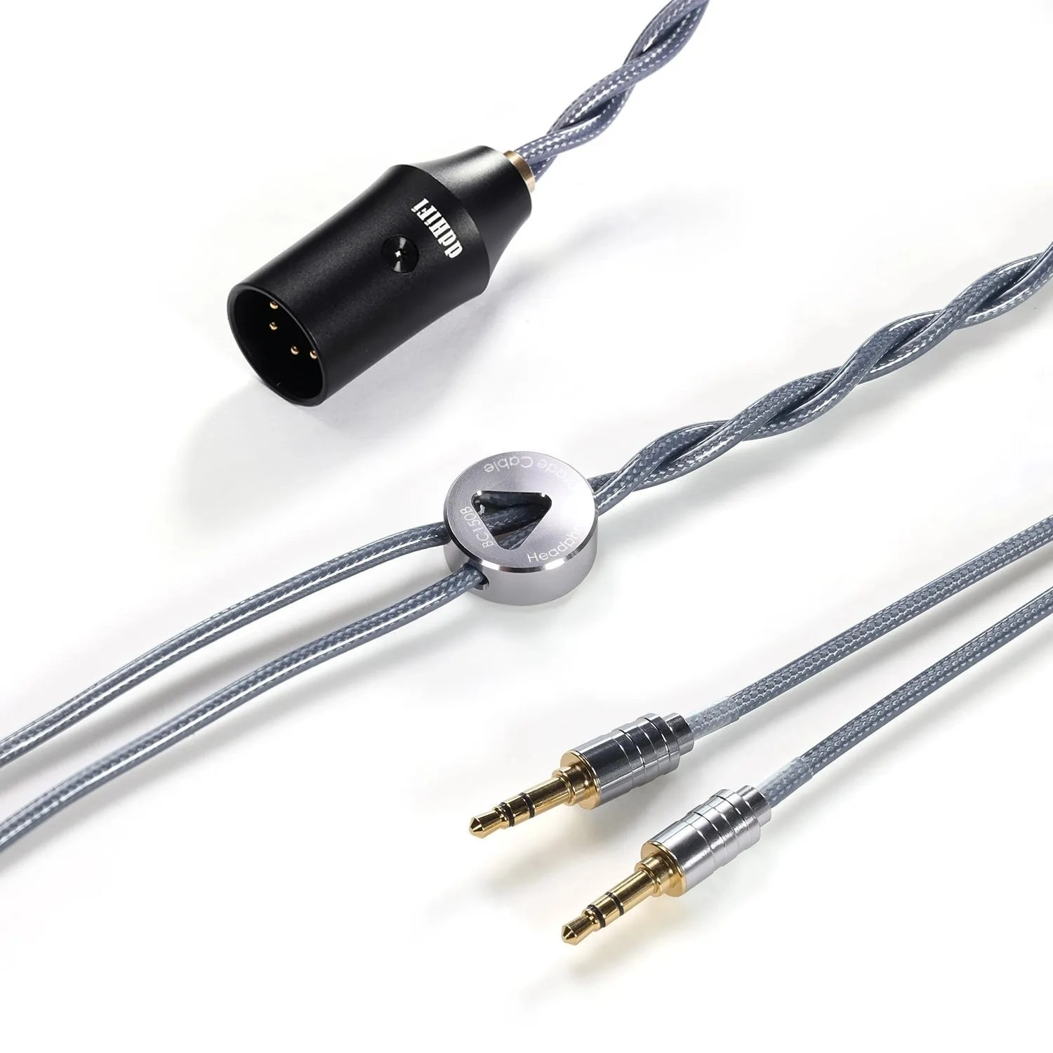 DD ddHiFi BC150BXLR Double Shield Balanced Silver Headphone Upgrade Cable