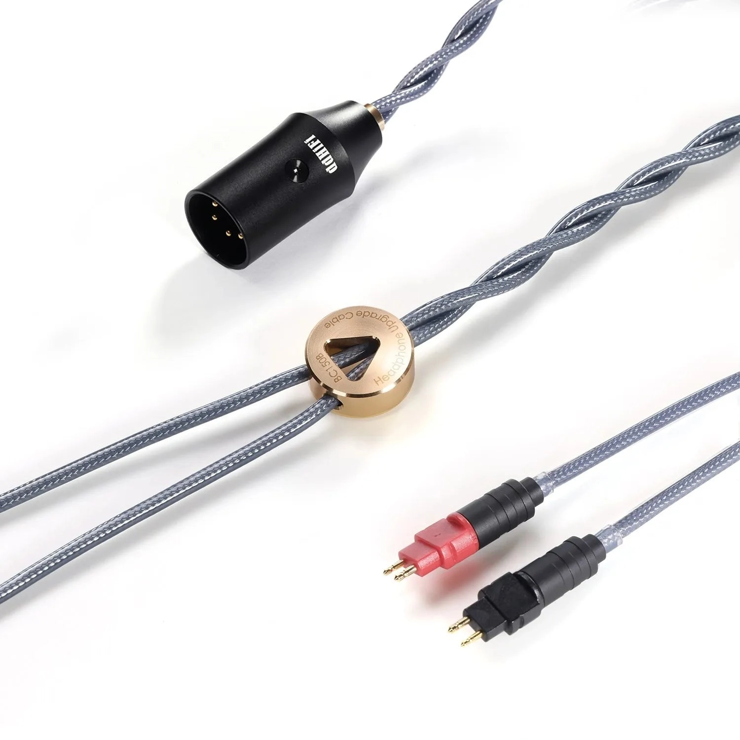 DD ddHiFi BC150BXLR Double Shield Balanced Silver Headphone Upgrade Cable