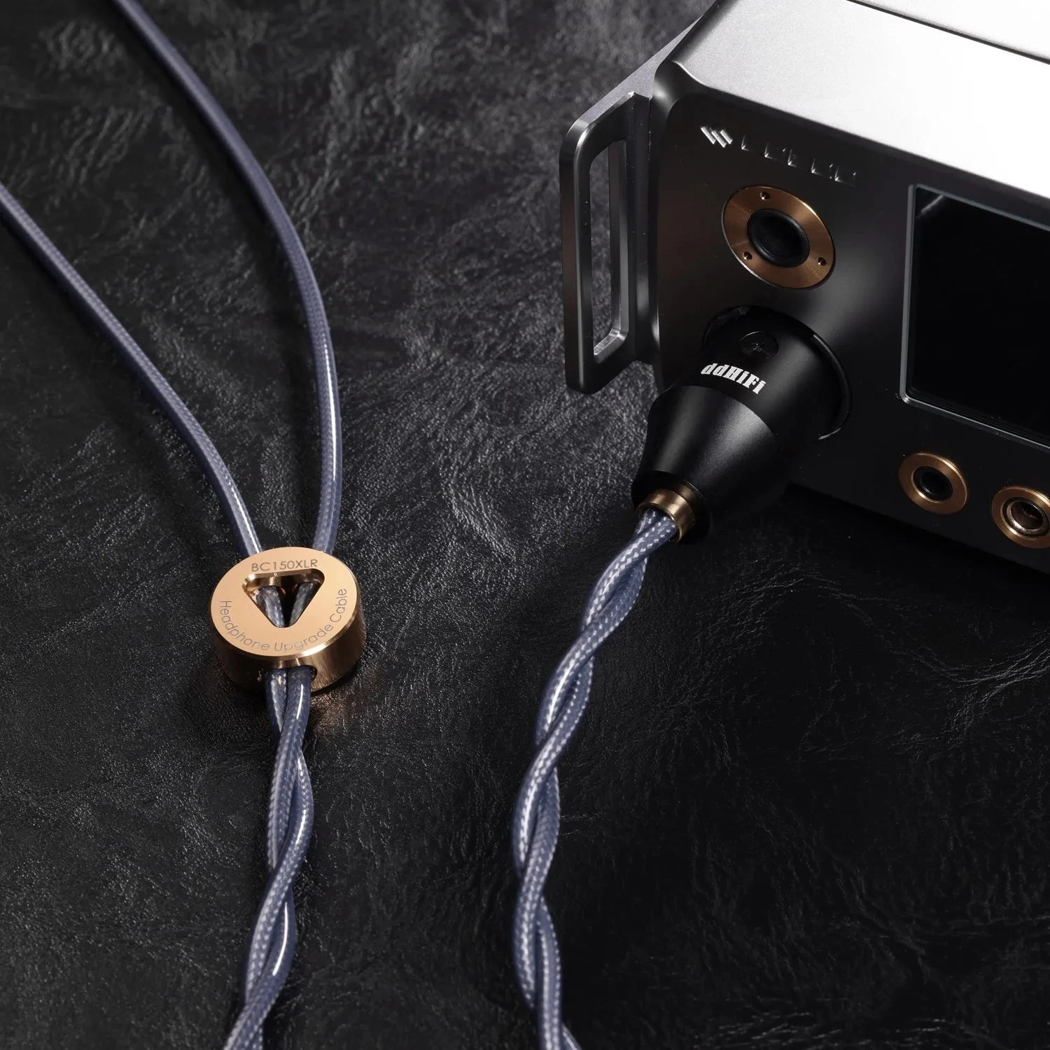 DD ddHiFi BC150BXLR Double Shield Balanced Silver Headphone Upgrade Cable