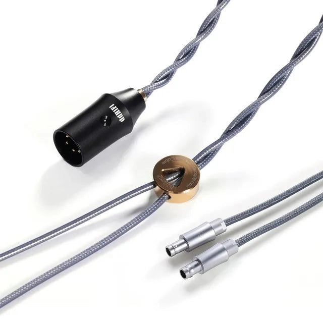 DD ddHiFi BC150BXLR Double Shield Balanced Silver Headphone Upgrade Cable
