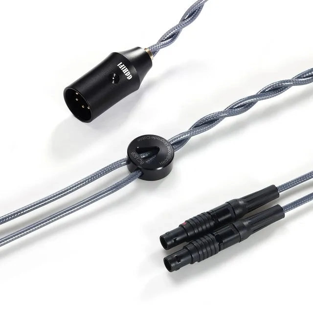 DD ddHiFi BC150BXLR Double Shield Balanced Silver Headphone Upgrade Cable