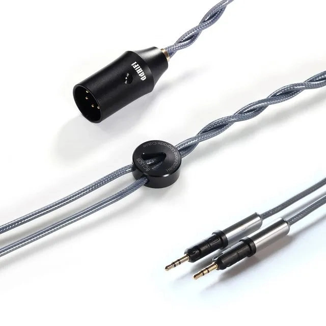 DD ddHiFi BC150BXLR Double Shield Balanced Silver Headphone Upgrade Cable