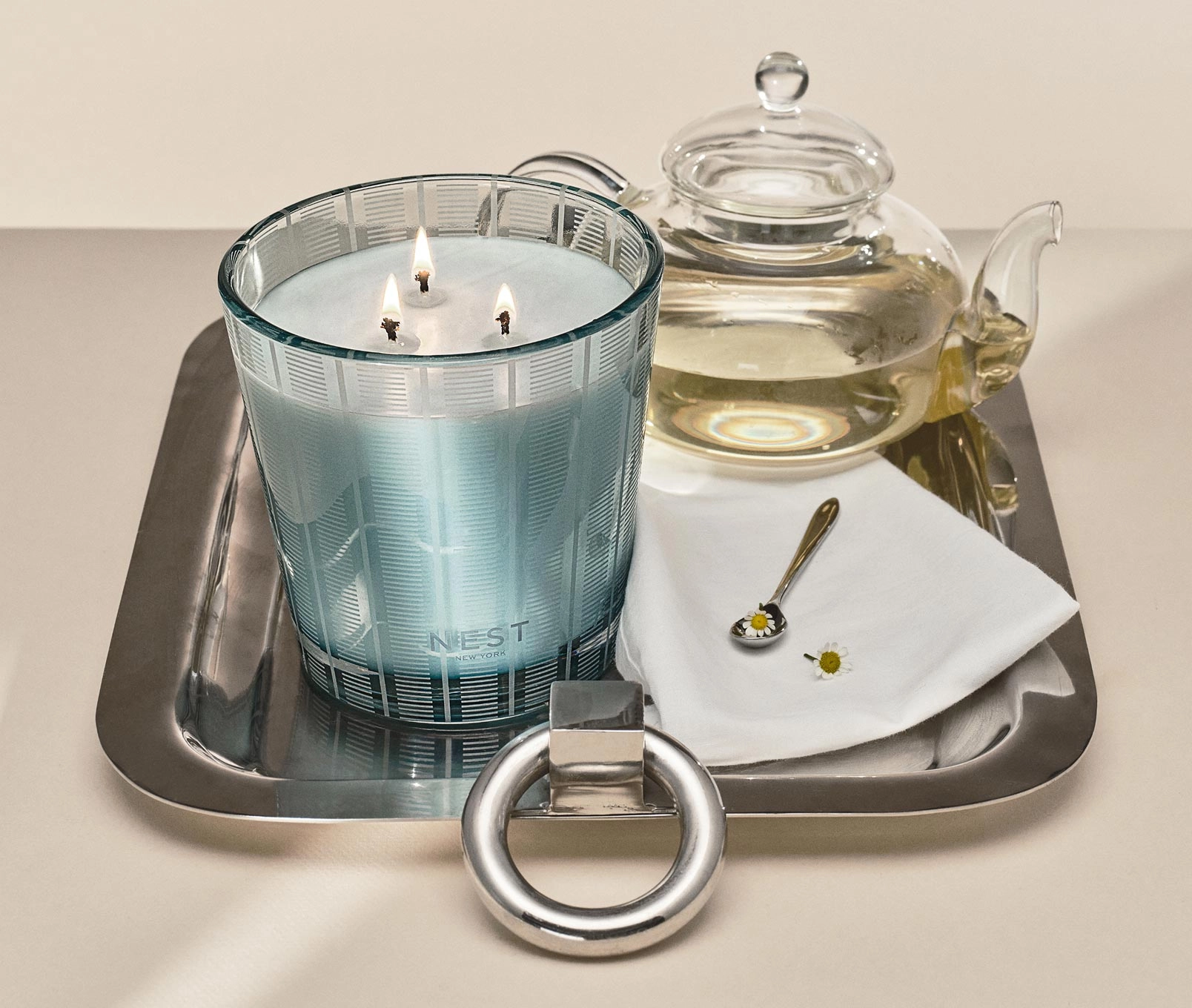 Driftwood & Chamomile 3-Wick Candle