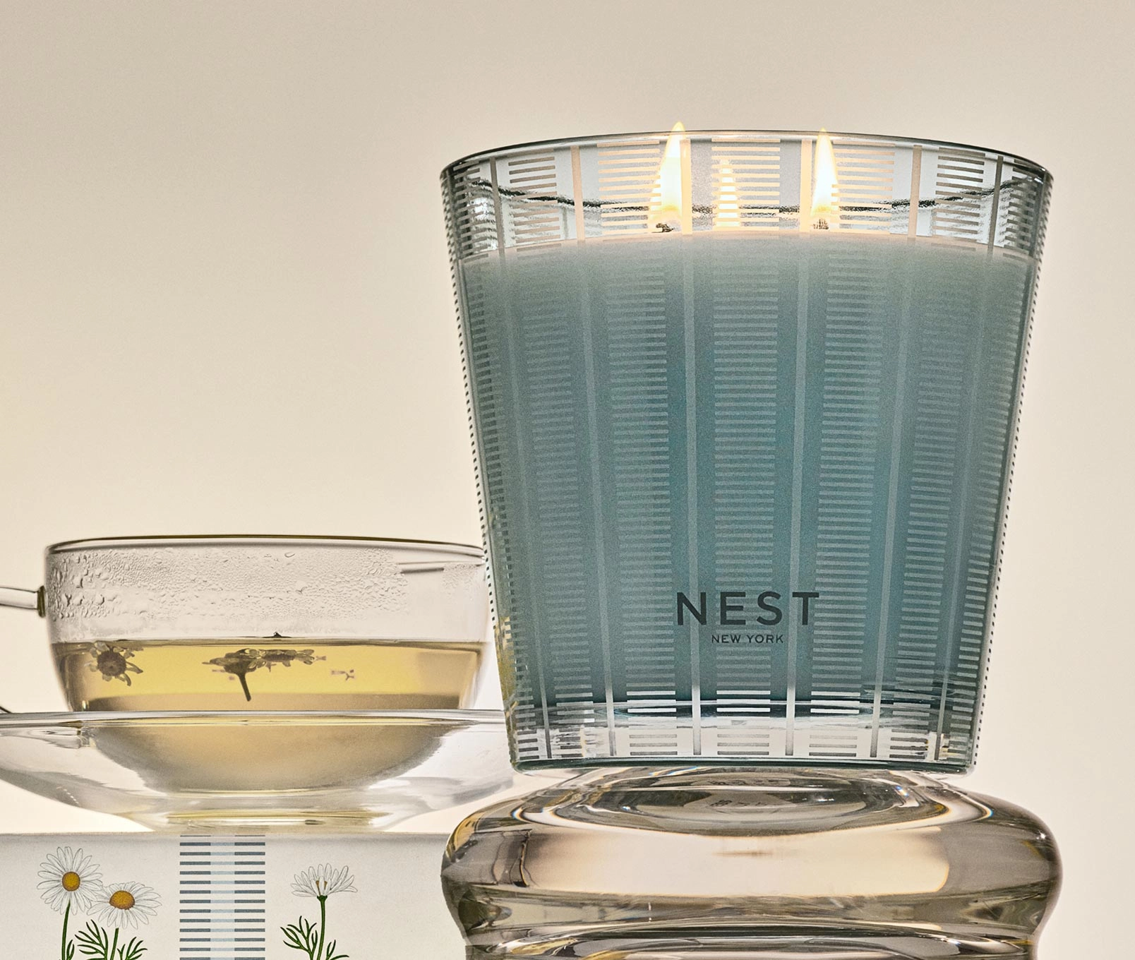 Driftwood & Chamomile 3-Wick Candle