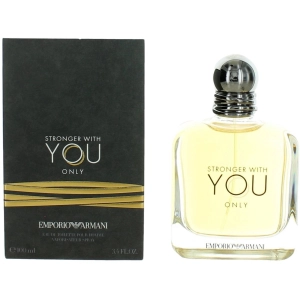 Emporio Armani Men's Eau De Toilette Spray - Stronger with You Only Invigorating