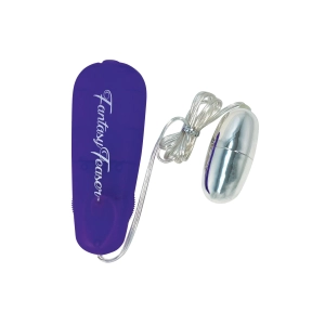 Fantasy Teaser Silver/Purple Egg Vibrator