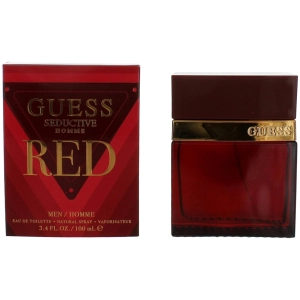 Guess Men's Eau de Toilette Spray - Seductive Homme Red Invigorating Scent, 3.4 oz