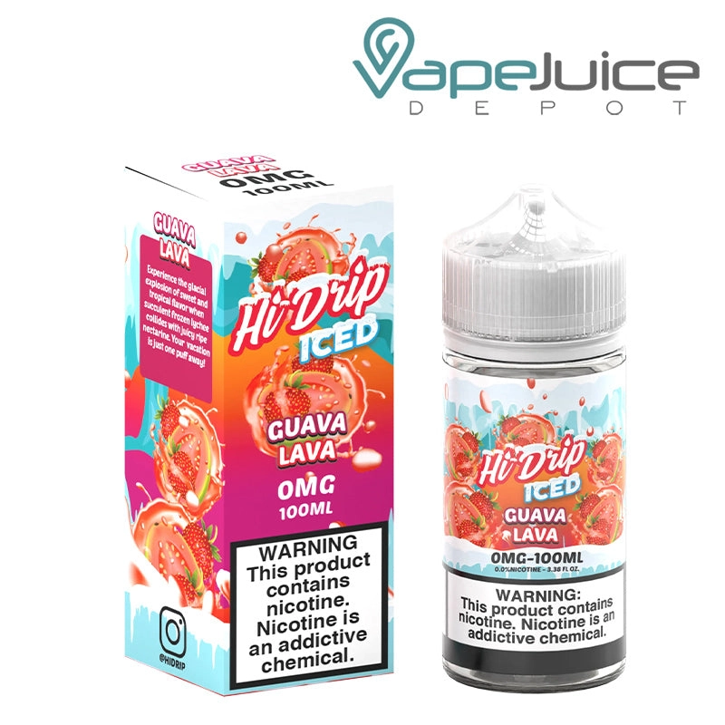 ICED Guava Lava Hi-Drip eLiquid 100ml