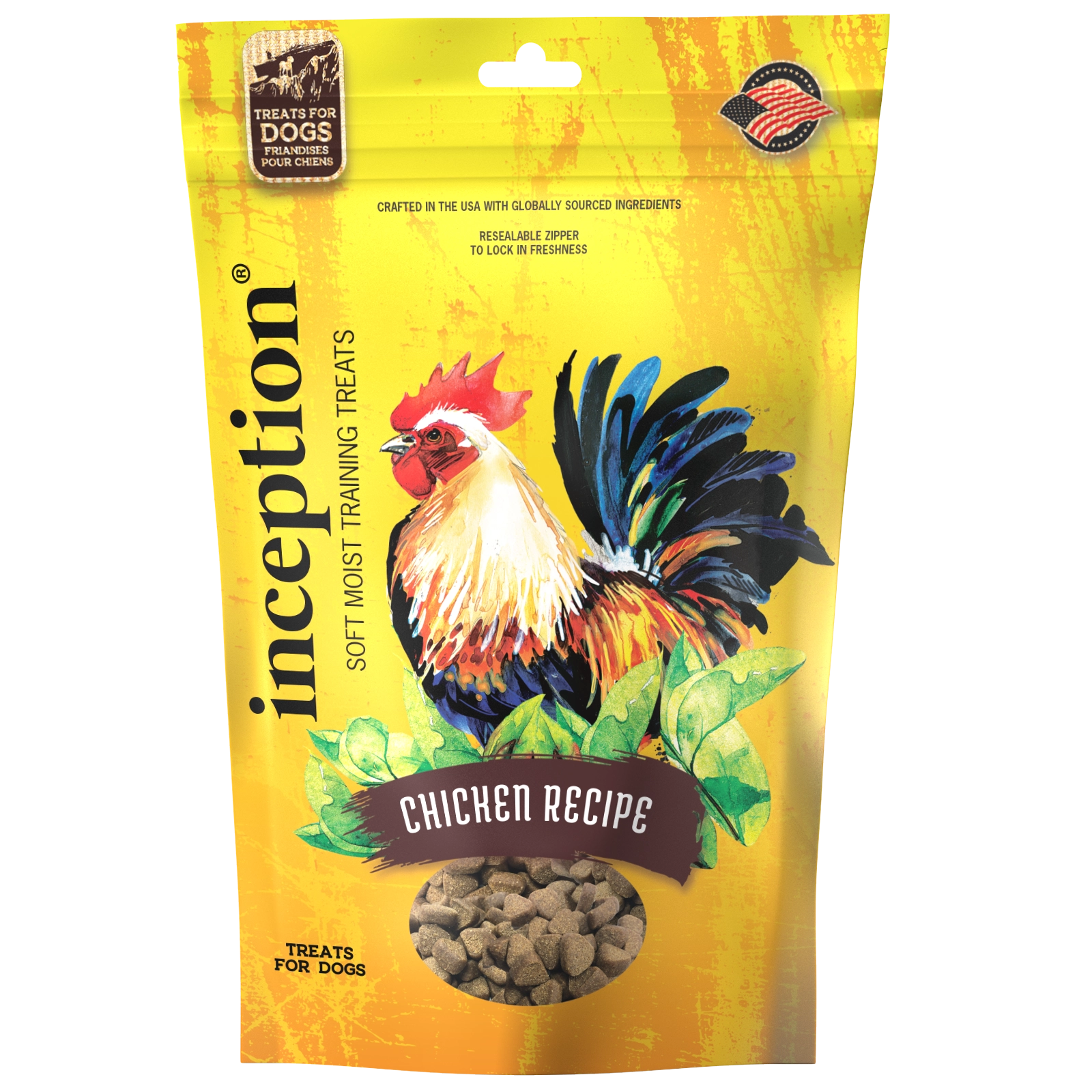Inception Chicken Soft Moist Dog Training Treat