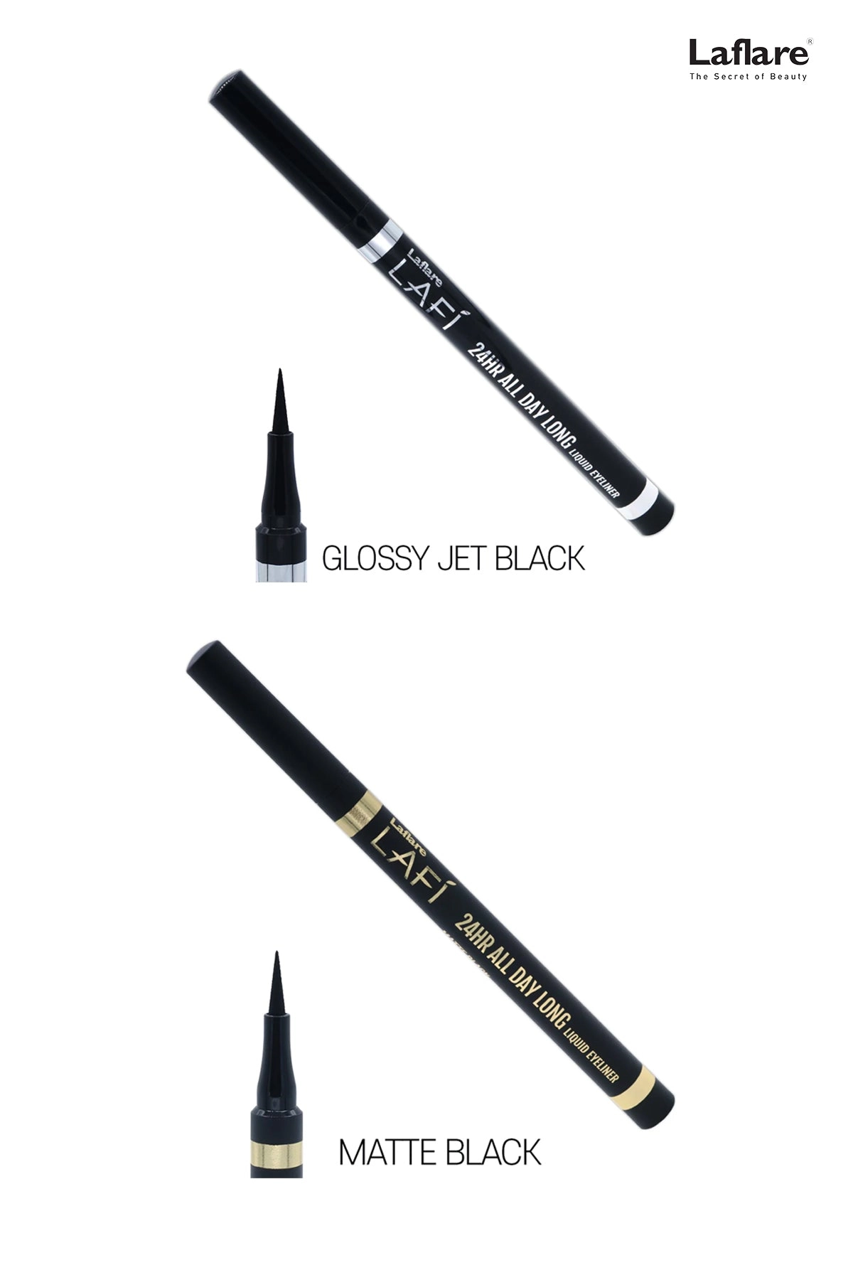 LAFLARE LIQUID EYELINER SUPER FELT TIP