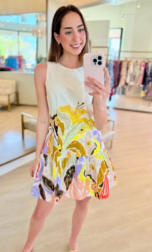 Ma138 Bouquet Dress