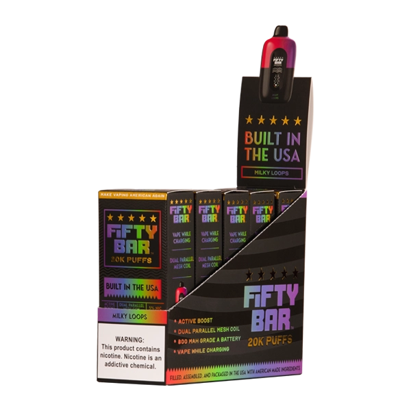 Milky Loops Fifty Bar 20K