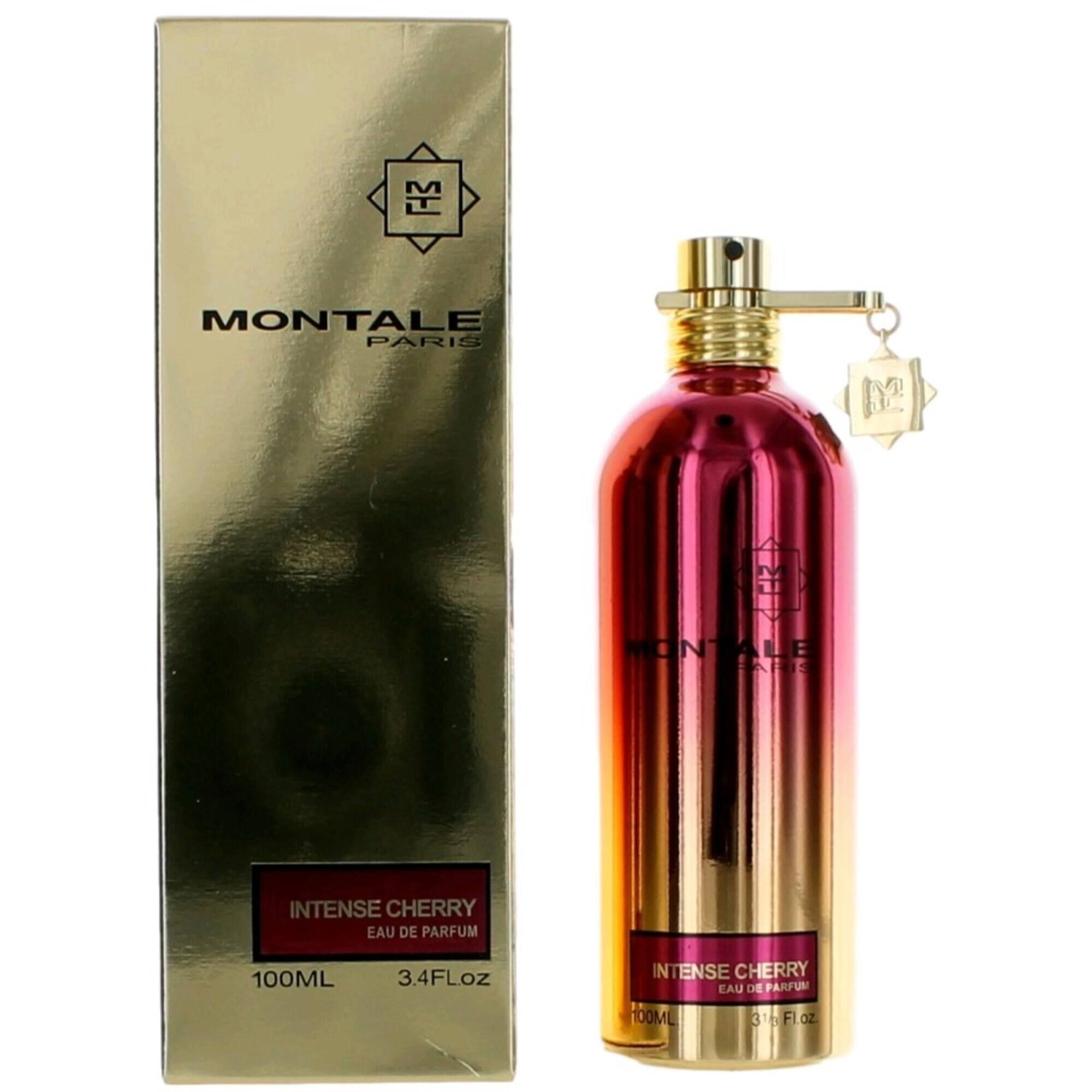 Montale Unisex EDP Spray - Intense Cherry Sandalwood and Musk Base Notes, 3.4 oz