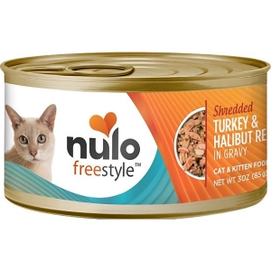 Nulo FreeStyle Shredded Cat Can Turkey & Halibut Cat Food