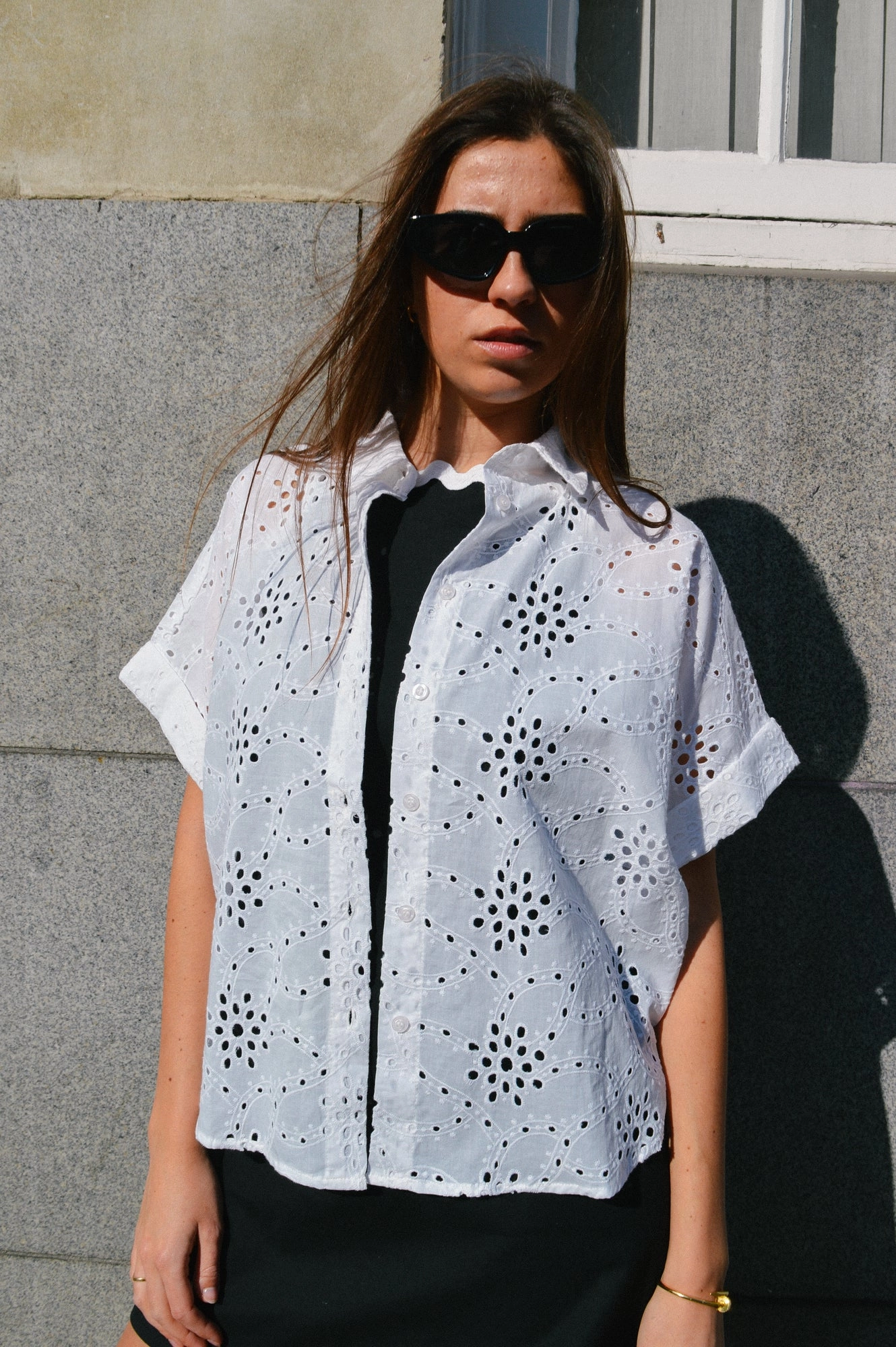Numph Karissa Bright White Blouse