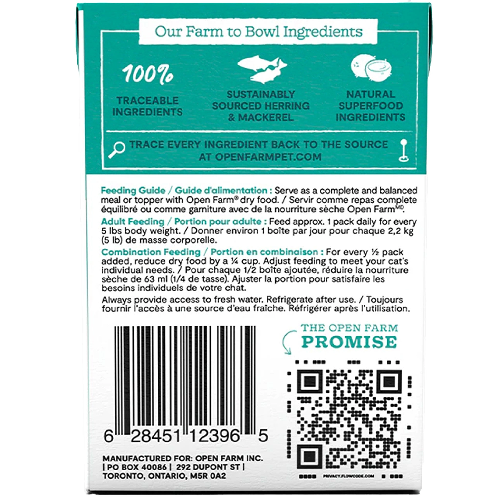 Open Farm Rustic Blend Herring/Mackerel Cat Food