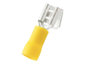 Panduit StrongHold - Cable terminals - quick disconnect terminal - yellow EDV10-250P-Q