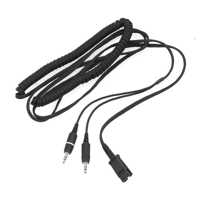 Plantronics Quick Disconnect to Analog (PC) 3.5mm Jack Adapter