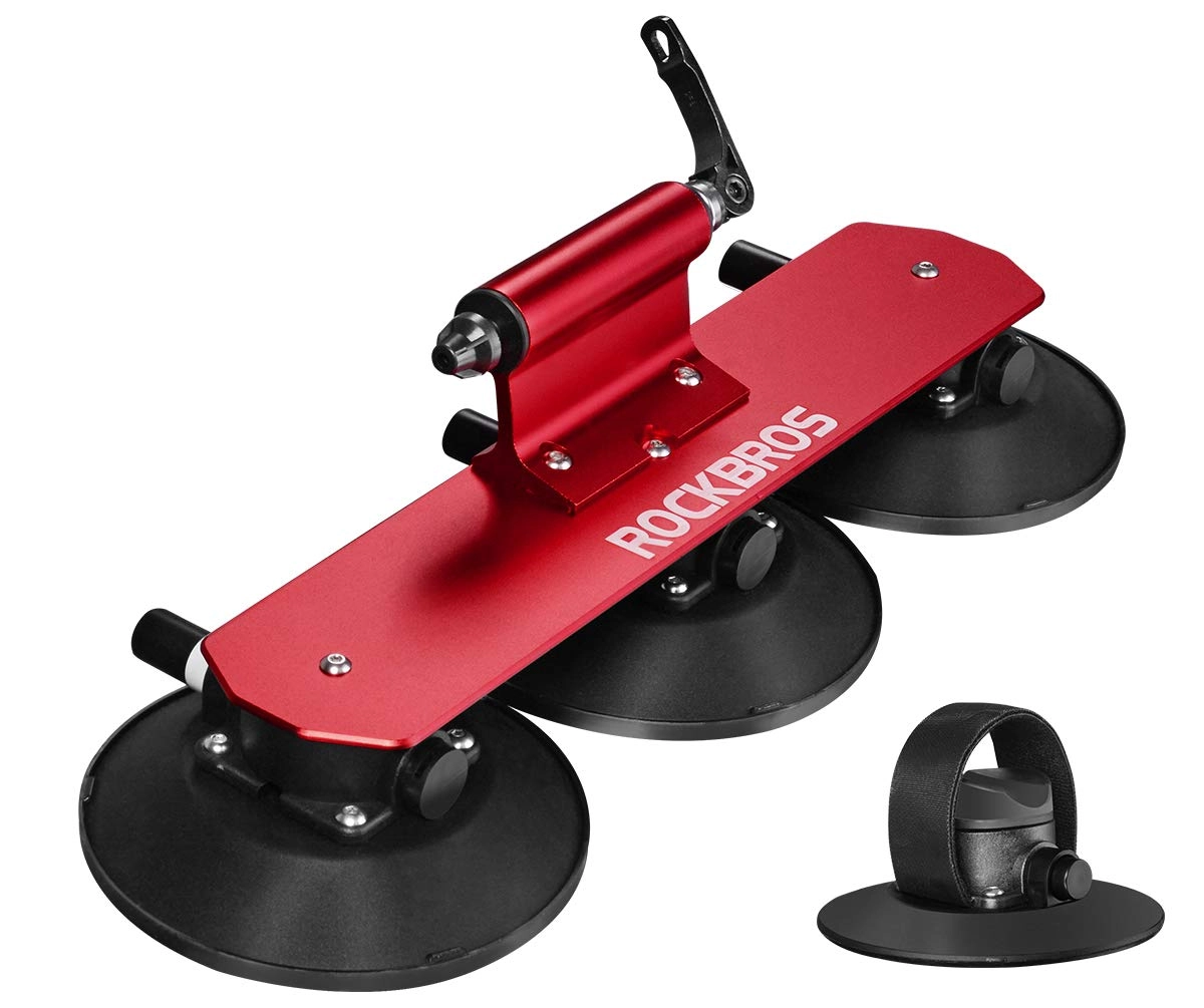 ROCKBROS Suction Cup Bike Rack for Car Roof Quick Release Sucker Mount