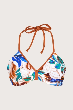 Ruched  Bikini Top Metz