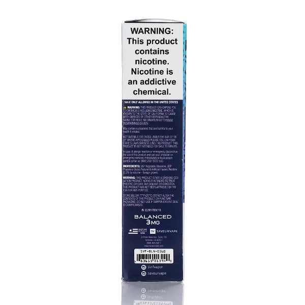 SVRF E-Liquid - Balanced - 60ml
