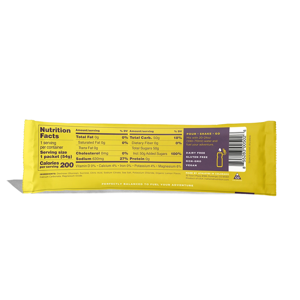 Tailwind Endurance Fuel Stick Pack - Lemon