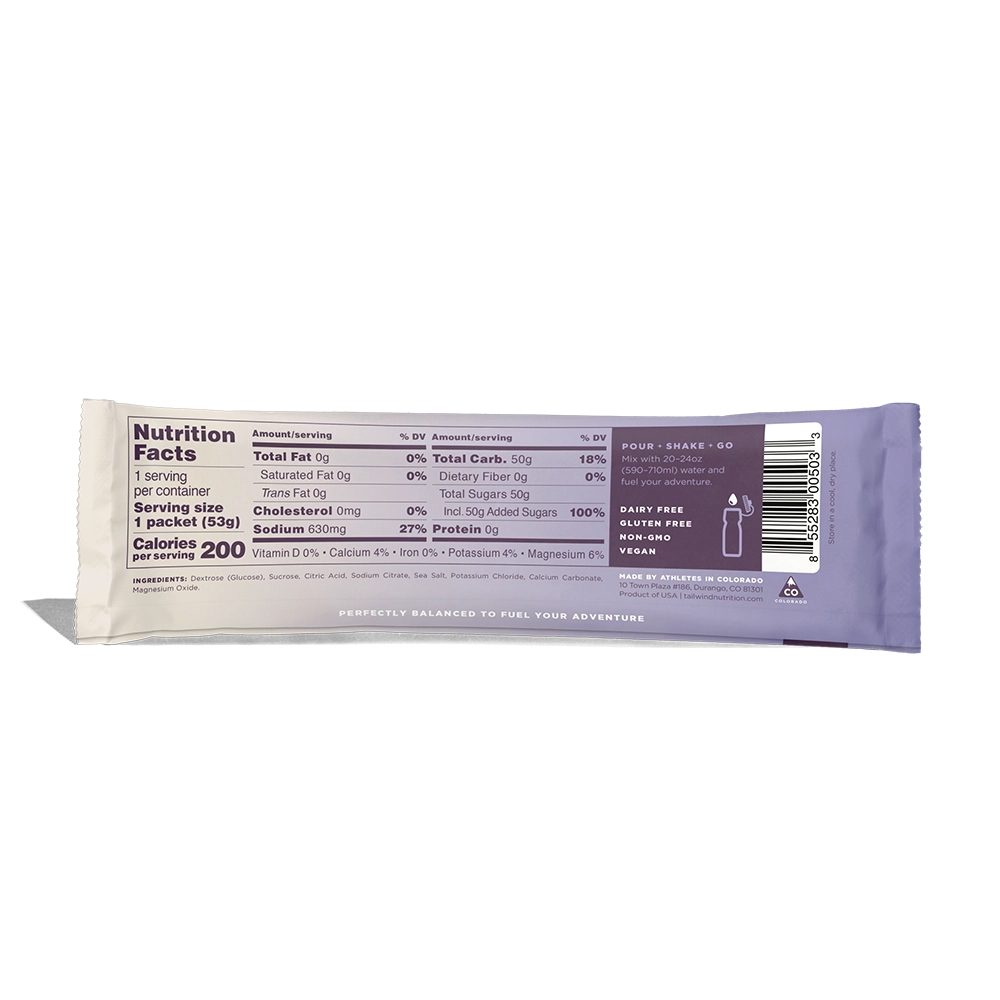 Tailwind Endurance Fuel Stick Pack - Naked