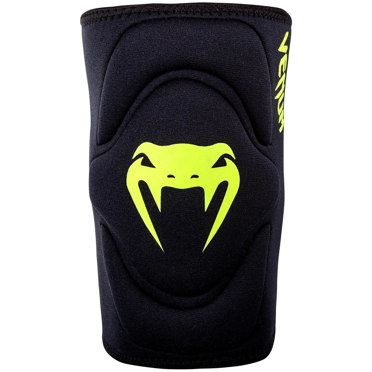 Venum Kontact Gel Knee Pad - Black/Neo Yellow