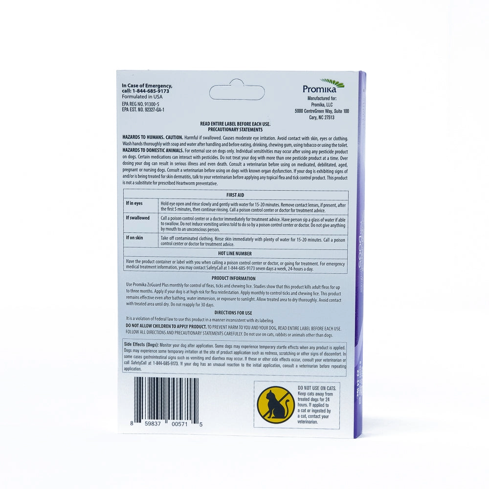 ZoGuard Plus for Dogs 23-44lb 1 Pack